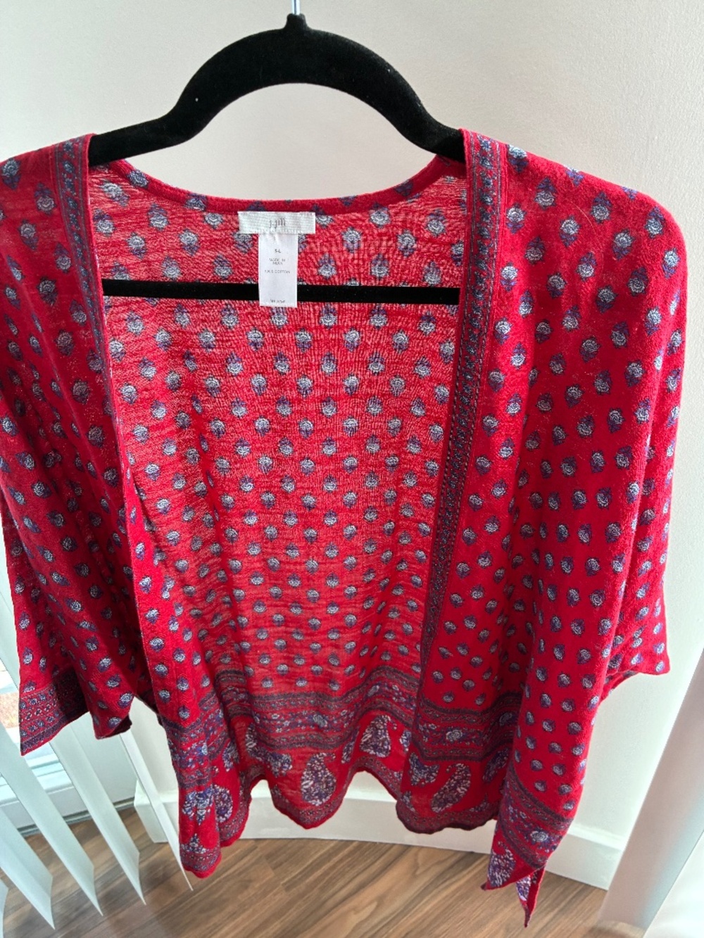 J Jill Bolero-Kimono Style Cardigan